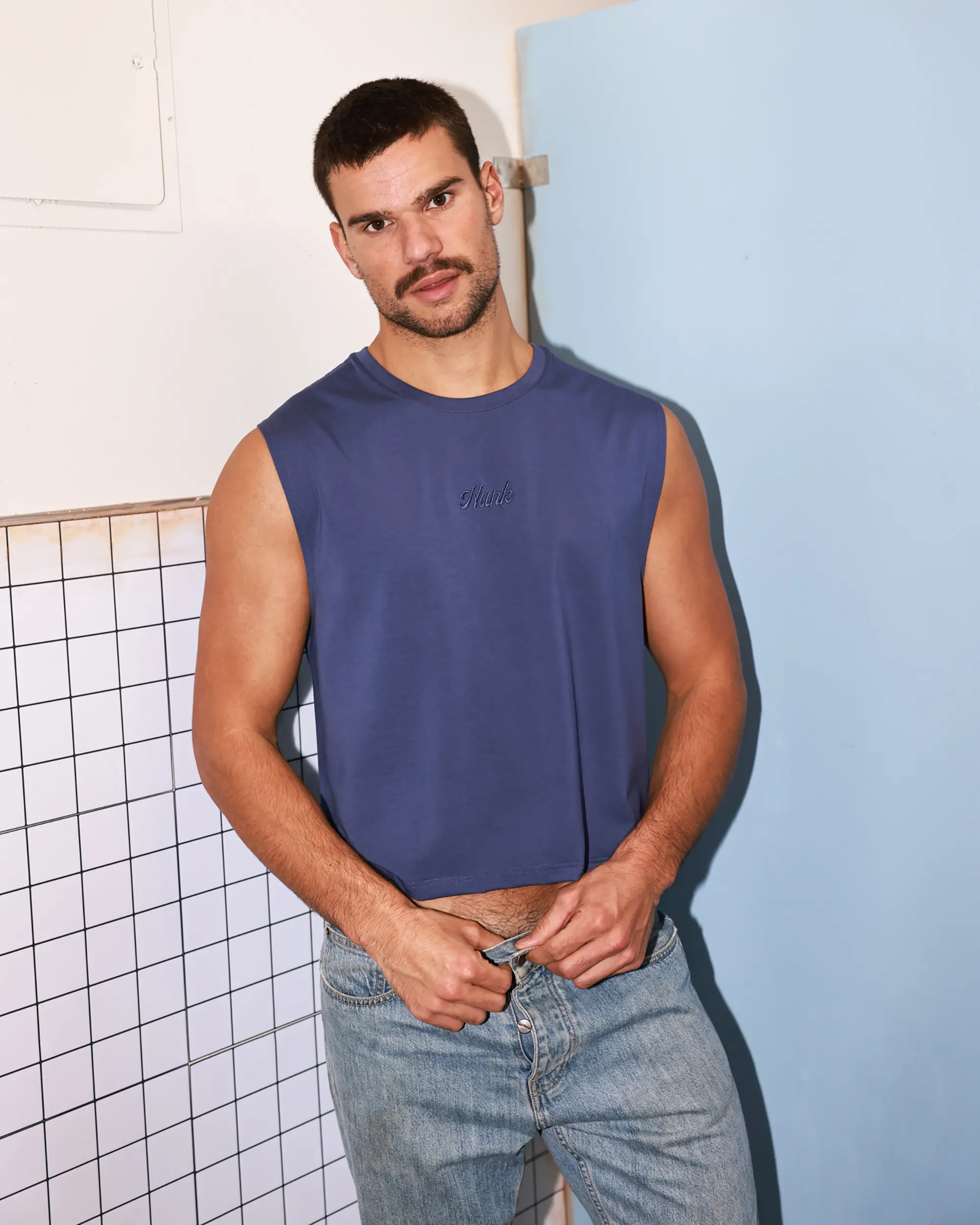 Nocturne Boxy Cropped Tank - Image 4